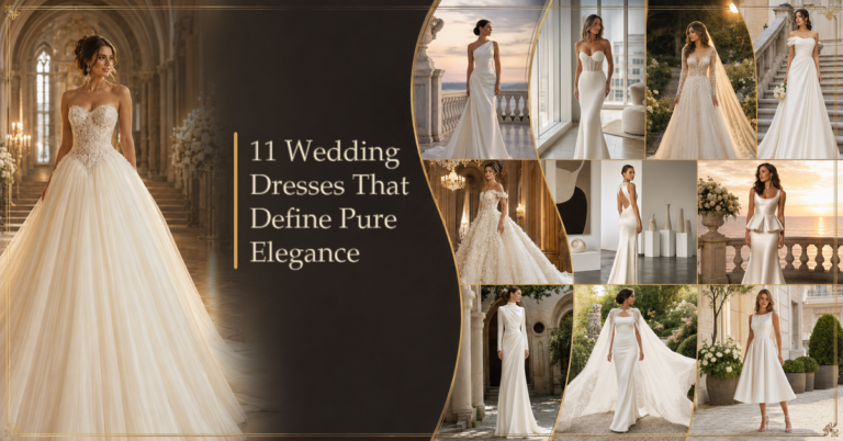 11 Wedding Dresses That Define Pure Elegance