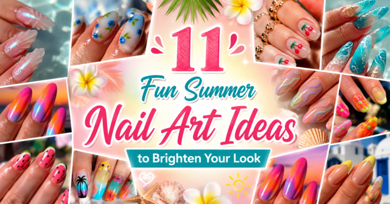 11 Fun Summer Nail Art Ideas to Brighten Your Look
