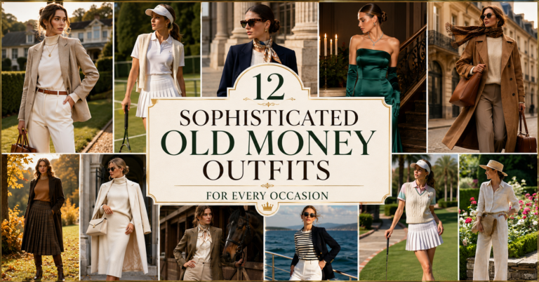 12 Sophisticated Old Money Outfits for Every Occasion