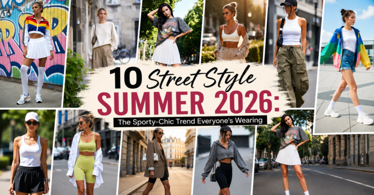 10 Street Style Summer 2026: The Sporty-Chic Trend Everyone’s Wearing