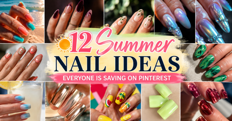 12 Summer Nail Ideas Everyone Is Saving on Pinterest