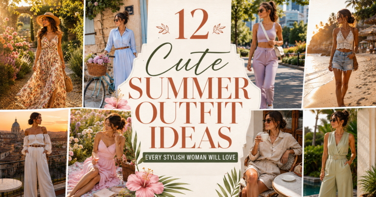 12 Cute Summer Outfit Ideas Every Stylish Woman Will Love
