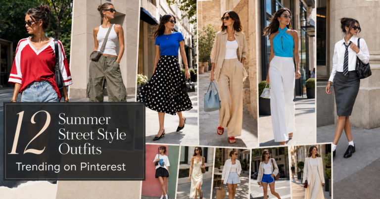 12 Summer Street Style Outfits Trending on Pinterest