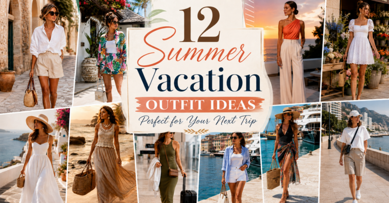 12 Summer Vacation Outfit Ideas Perfect for Your Next Trip