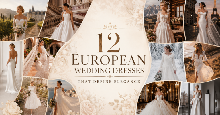 12 European Wedding Dresses That Define Elegance