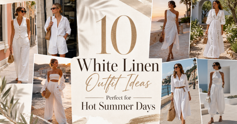 10 White Linen Outfit Ideas Perfect for Hot Summer Days