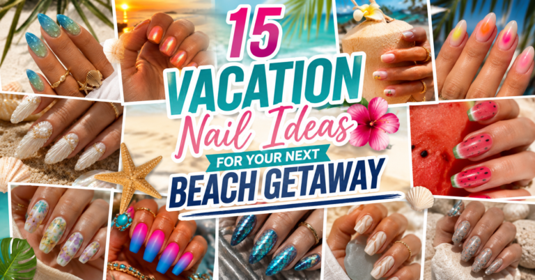 15 Vacation Nail Ideas for Your Next Beach Getaway