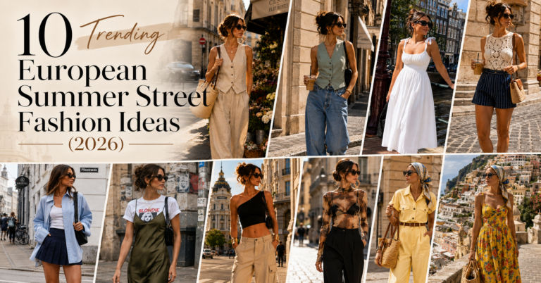 10 Trending European Summer Street Fashion Ideas (2026)