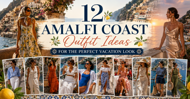 12 Amalfi Coast Outfit Ideas for the Perfect Vacation Look