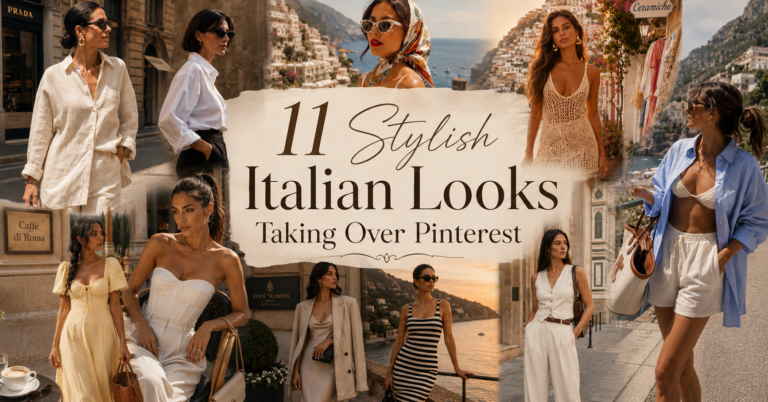 11 Stylish Italian Looks Taking Over Pinterest