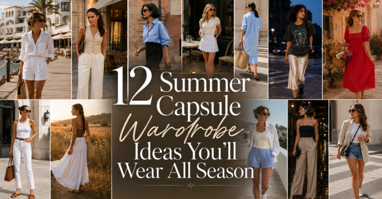 12 Summer Capsule Wardrobe Ideas You’ll Wear All Season