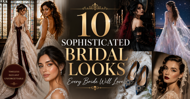 10 Sophisticated Bridal Looks Every Bride Will Love