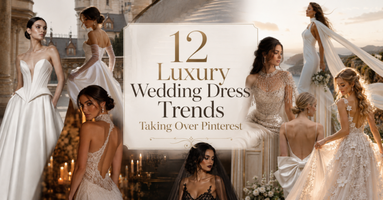12 Luxury Wedding Dress Trends Taking Over Pinterest
