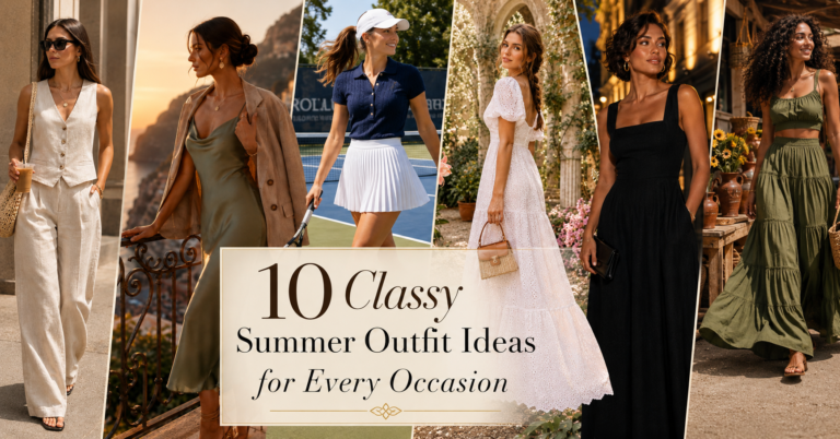10 Classy Summer Outfit Ideas for Every Occasion