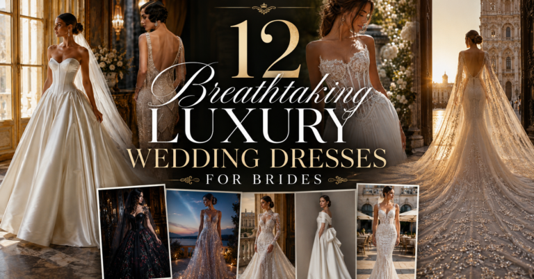 12 Breathtaking Luxury Wedding Dresses for Brides