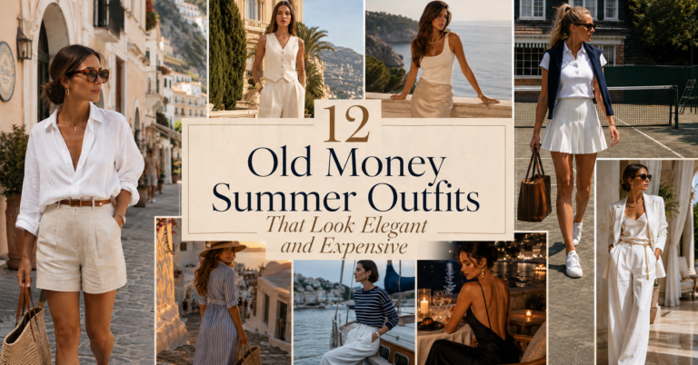 12 Old Money Summer Outfits That Look Elegant and Expensive