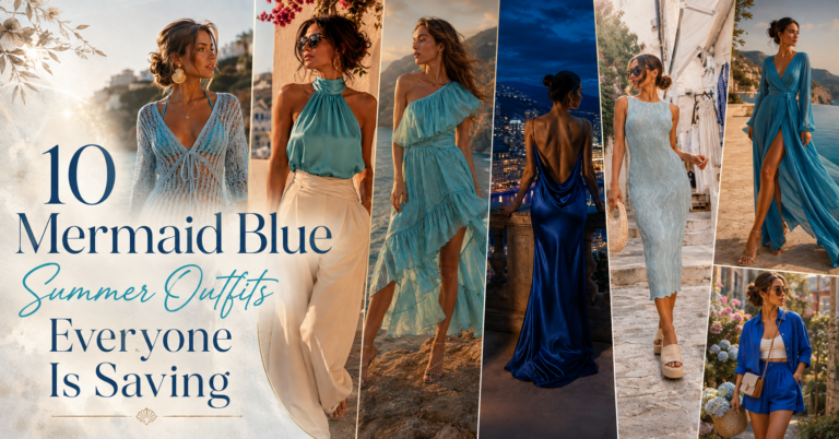 10 Mermaid Blue Summer Outfits Everyone Is Saving